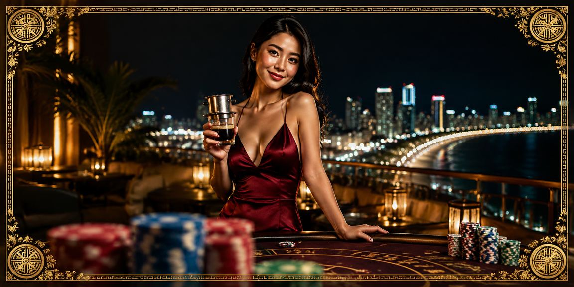 Người dùng Đà Nẵng thưởng thức cà phê và đăng nhập vào nền tảng casino trực tuyến